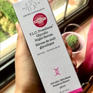 TLC Framboos Glycolic Night Serum